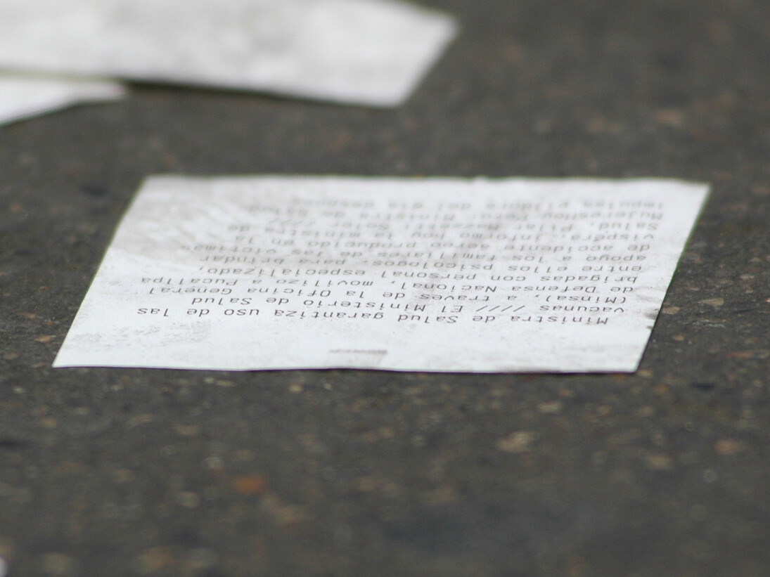 José Carlos Martinat, Situ #1