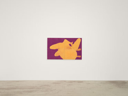 Seung Ah Paik, Suspended landscapes, exhibition view. Courtesy of Bortolami