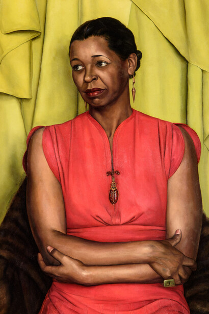 Luigi Lucioni, Ethel waters, 1939. Courtesy of Georgia Museum of Art