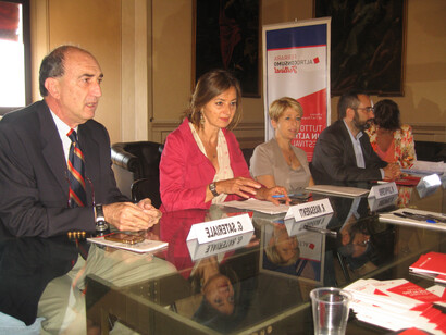 Rosanna Massarenti a un convegno