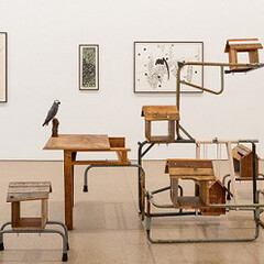 Kemang Wa Lehulere, Exhibition view. Courtesy of Maxxi 