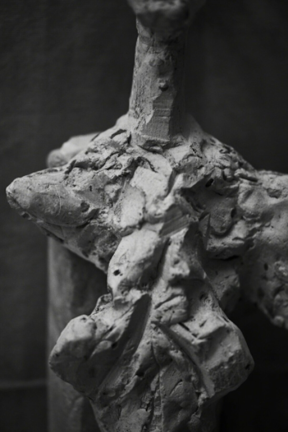 Peter Lindbergh, Alberto Giacometti, Femme debout (1961), Zurich, 2016, 2016. Courtesy of Gagosian Gallery