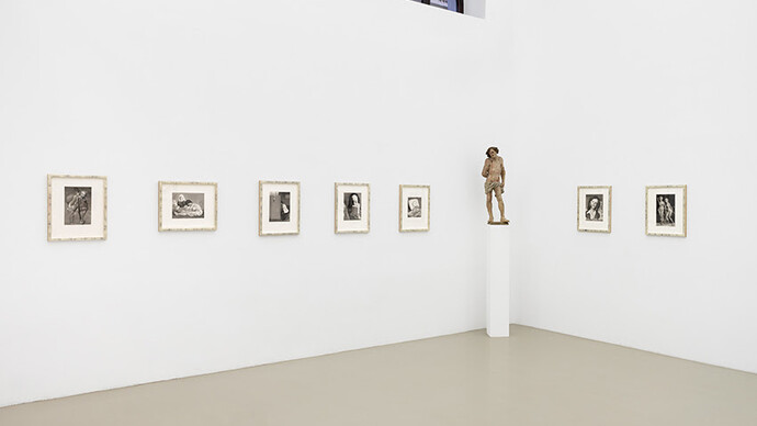 Various artists, Side by side, exhibition view. Courtesy of Galerie Meyer Kainer