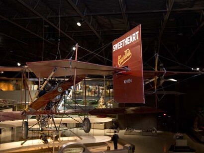 1912 Curtiss A-1 Pusher 'Sweetheart' - N24034. Courtesy of EAA