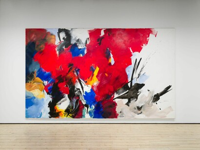 Jean Miotte, Return to China, exhibition view. Courtesy of Almine Rech 