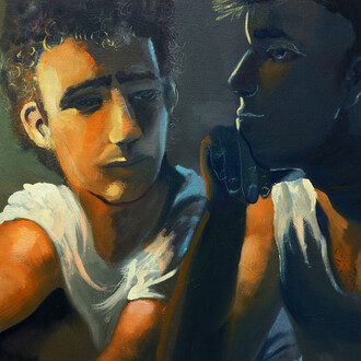 Jean-Paul Mallozzi, Lessons in mindreading, 2024. Courtesy of Hal Bromm Gallery