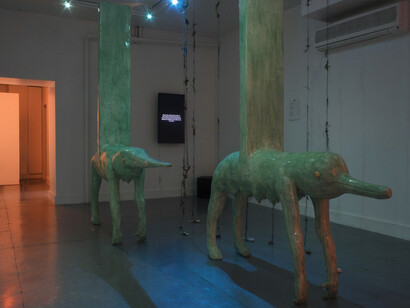 Catalina Ouyang, fish mystery in the shift horizon. Courtesy of Rubber Factory