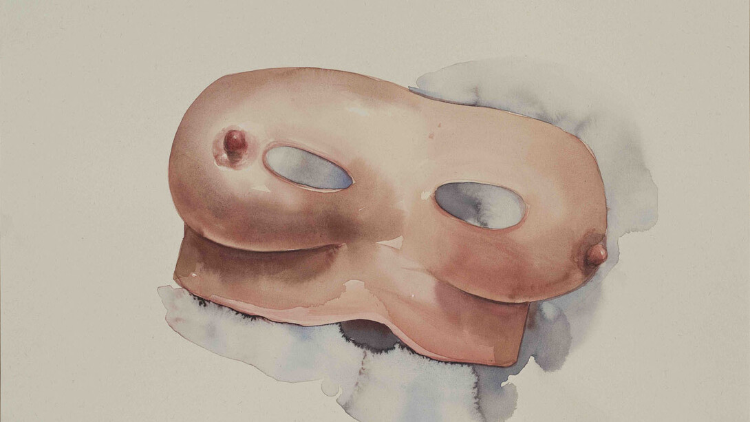 Oda Jaune, Sans titre, 2015, Aquarelle, 35 x 45 cm, Courtesy Galerie Daniel Templon, Paris. Photo B.Huet/Tutti