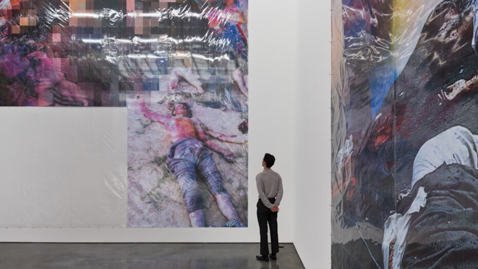 Thomas Hirschhorn. Courtesy of Gladstone Gallery