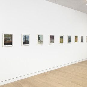 Kyle De Lotto, Works on paper, exhibition view. Courtesy of Night Gallery