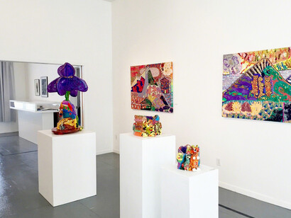 Maija Peeples-Bright, Exhibition view. Courtesy of Transmission Gallery