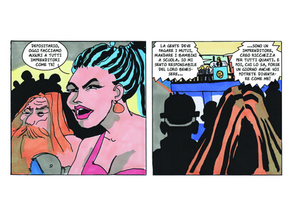 Graphic novel. "Cortocircuiti catartici" di Glauco Piccione & Pitz Horn, dei Merangoli Editrice (2022)