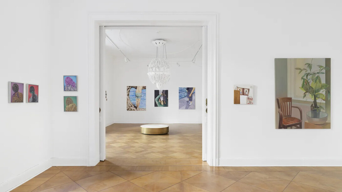 Various artists, Popcorn and pickles, exhibition view. Courtesy of Galerie Kornfeld