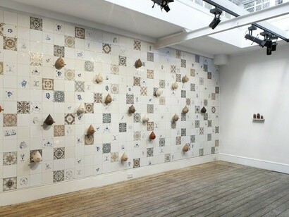 Tropical Miscegenation, Exhibition view. Courtesy of Lazarides