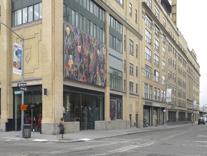 Derek Fordjour. Courtesy of Whitney Museum