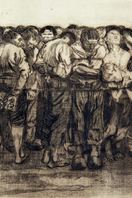 Kathe Kollwitz, The Prisoners, 1908, Estate of the artist