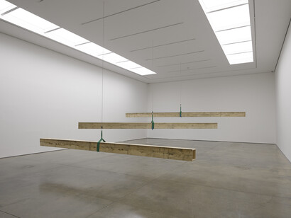 Virginia Overton, Solo Exhibition, White Cube Masons Yard, 16 January - 14 March 2015, © the artist 
Photo: George Darrell, Courtesy White Cube 
