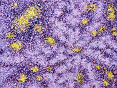 Sia Sang Bok Lee, Cosmos, 2020. Courtesy of Kate Oh Gallery