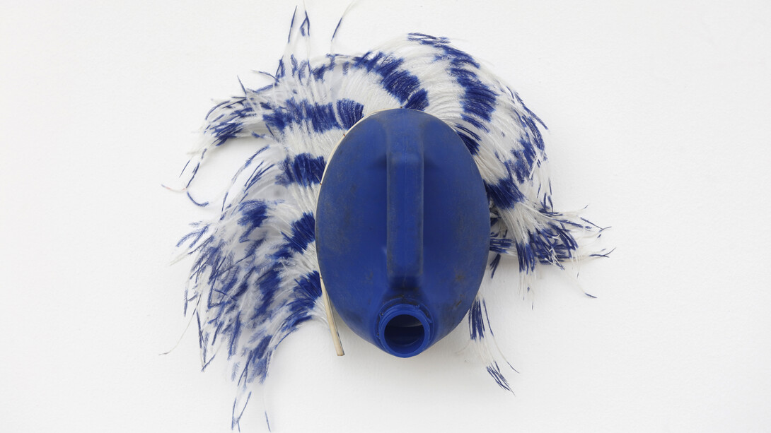 Romuald Hazoumè, Kongo, 2024-25. Courtesy of October Gallery
