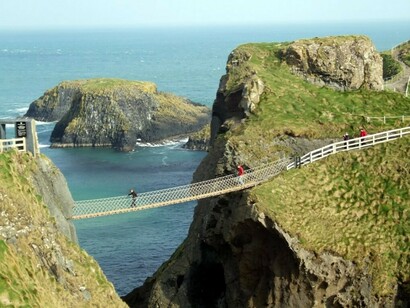 Irlanda del Norte, Carrick-a-Rede rope bridge