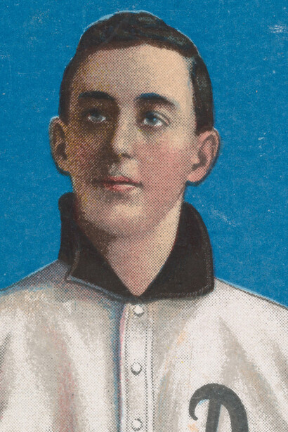  Issued by American Tobacco Company, Barry, Philadelphia, American League, from the White Border series (T206) for the American Tobacco Company, 1909–11. Courtesy of the Metropolitan Museum of Art
