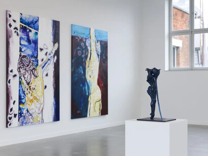 Grace Schwindt, A history of touch, exhibition view. Courtesy of M-Museum Leuven