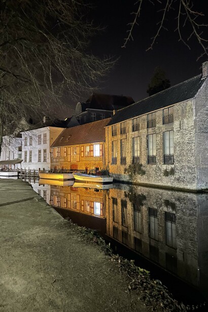 Bruges at night