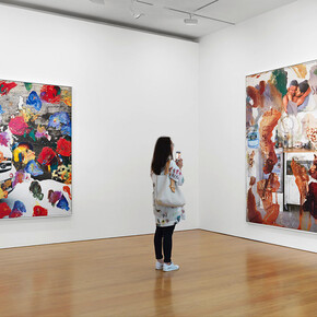 Foamcore, Exhibition view. Courtesy of Gagosian