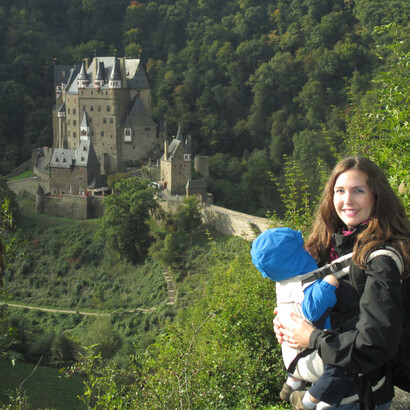 Taking the Road Less Traveled-Jackie and Austin at Burg Eltz, Germany