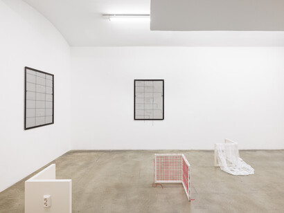 Ausstellungsansichten, Pozzetto in der Galerie Martin Janda, Wien, 2026. Foto von Manuel Carreon Lopez