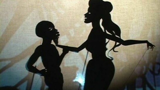 Kara Walker, Fall Frum Grace, Miss Pipi's Blue Tale, 2011 Video (colour, sound) 17 mins. Courtesy the artist and Sikkema Jenkins & Co New York