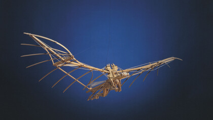 Modello di macchina volante