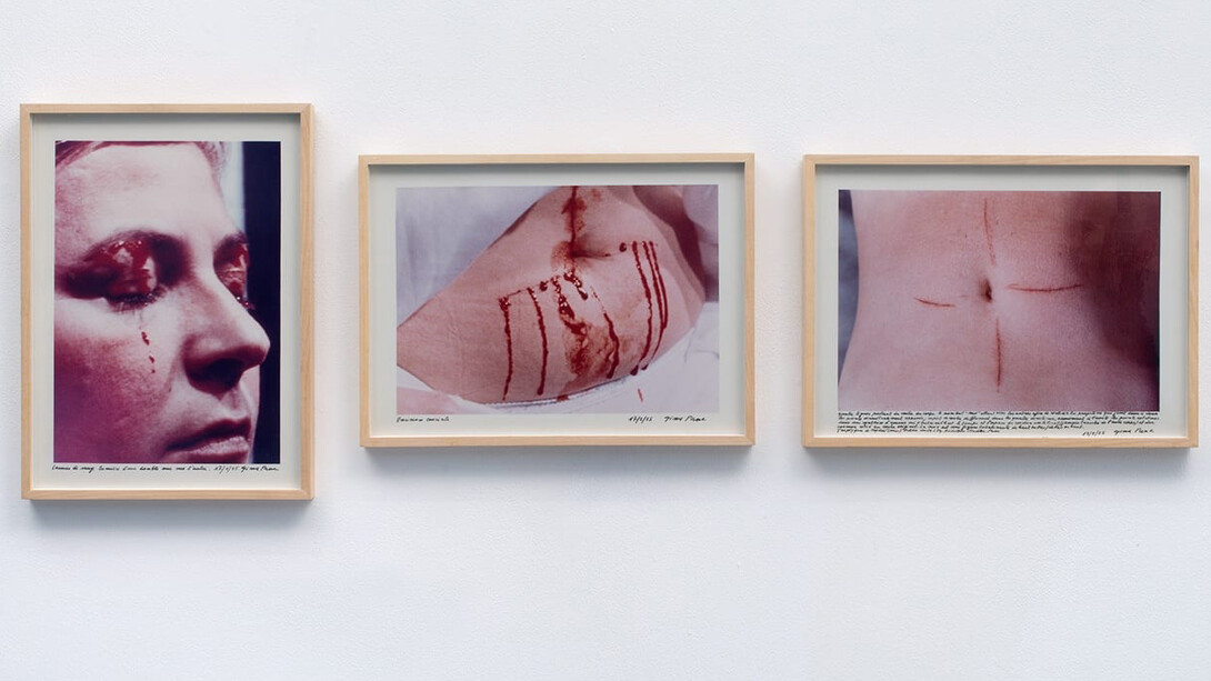 Gina Pane. Courtesy of Richard Saltoun Gallery