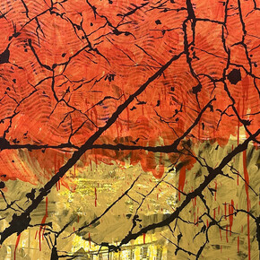 Ibrahim Miranda, Tormenta fractal (detail), 2016. Courtesy of Diana Lowenstein Gallery