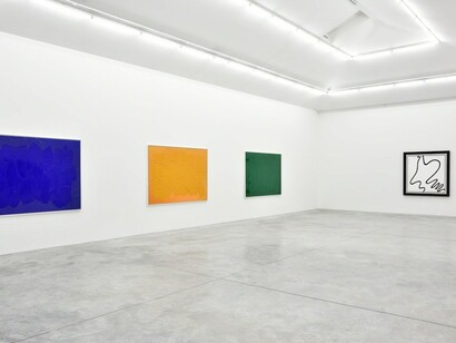 A cappella, Exhibition view. Courtesy of Almine Rech
