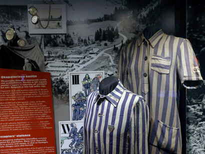 Slovenians in the 20th century, exhibition view. Courtesy of the National Museum of Contemporary History of Slovenia