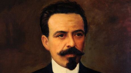 Retrato de Nilo Peçanha pelo artista Auguste Petit, Museu de História e Artes do Estado do Rio de Janeiro, sem data