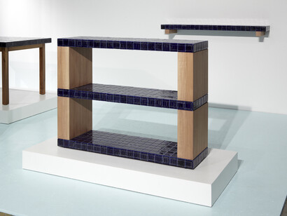 Jens Praet, Installation view, Processus Console and Processus Shelf