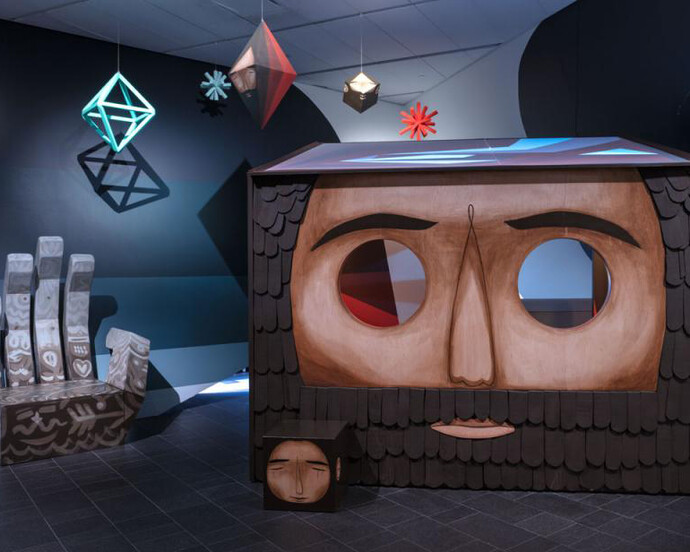 Past the Tangled Present. Courtesy of Denver Art Museum
