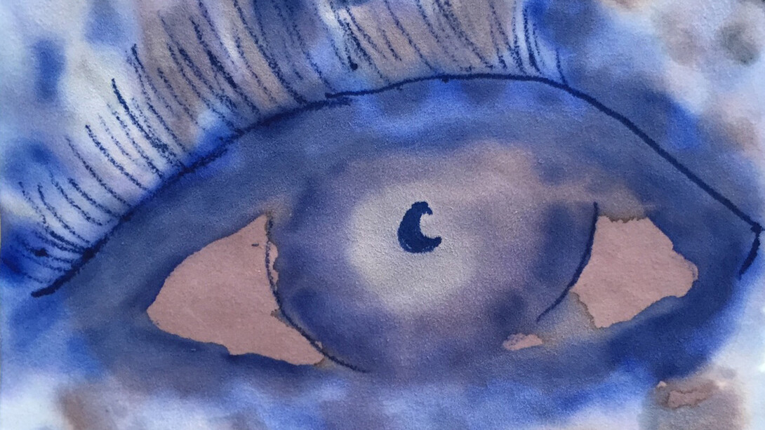 Immagine della mostra "Rapsodia in blue del cavolo", Ravenna, Chiostro della Biblioteca Oriani