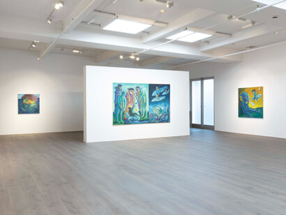 Yuma Radne, The Weight of Water, 2023, installation view. Courtesy of the artist and Steve Turner, Los Angeles