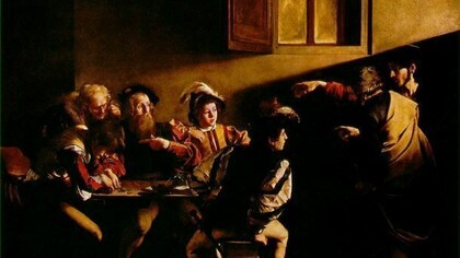 Caravaggio, Chiamata di Matteo