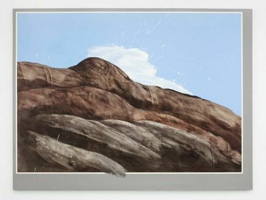 Llyn Foulkes, The Splash, 1984, Mixed Media, 72 x 96 inches (182.9 x 243.8 cm) © Llyn Foulkes, photograph taken by Lance Brewer, courtesy of Andrea Rosen Gallery  