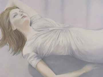 Gian Marco Montesano, Reverie, 2005, olio su tela, 130 x 150 cm,  L'Ariete artecontemporanea, Bologna