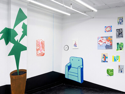 David Humphrey, Anecdote, exhibition view. Courtesy of Kate Werble Gallery
