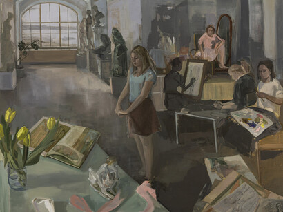 Vera Iliatova, One Girl Is Plural (detail). Courtesy of the artist and Nathalie Karg Gallery