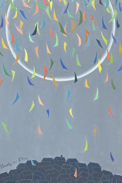 Yeong-Hi Paik, Blessing III (detail). Courtesy of Kate Oh Gallery