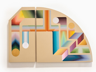 Victoria Wagner, We are the sun. Courtesy of Maybaum Gallery