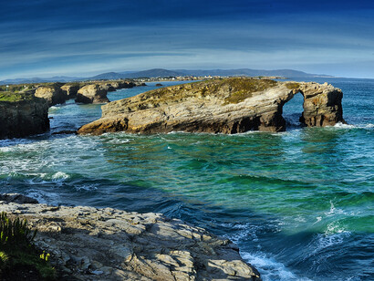 Ribadeo, Luego. Playa de las Catedrales