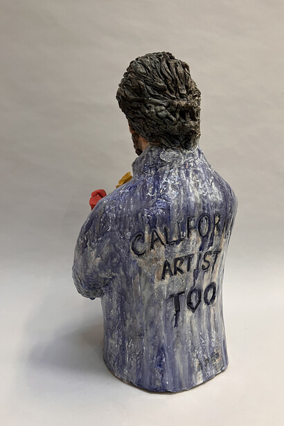 Wanxin Zhang, California artist, too, 2021. Courtesy of the artist and Catharine Clark Gallery